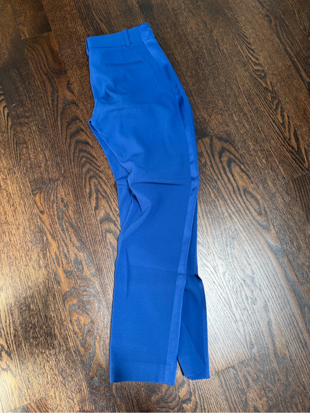 Aritzia Navy Cropped Tailored Pants - Picture 2 of 6